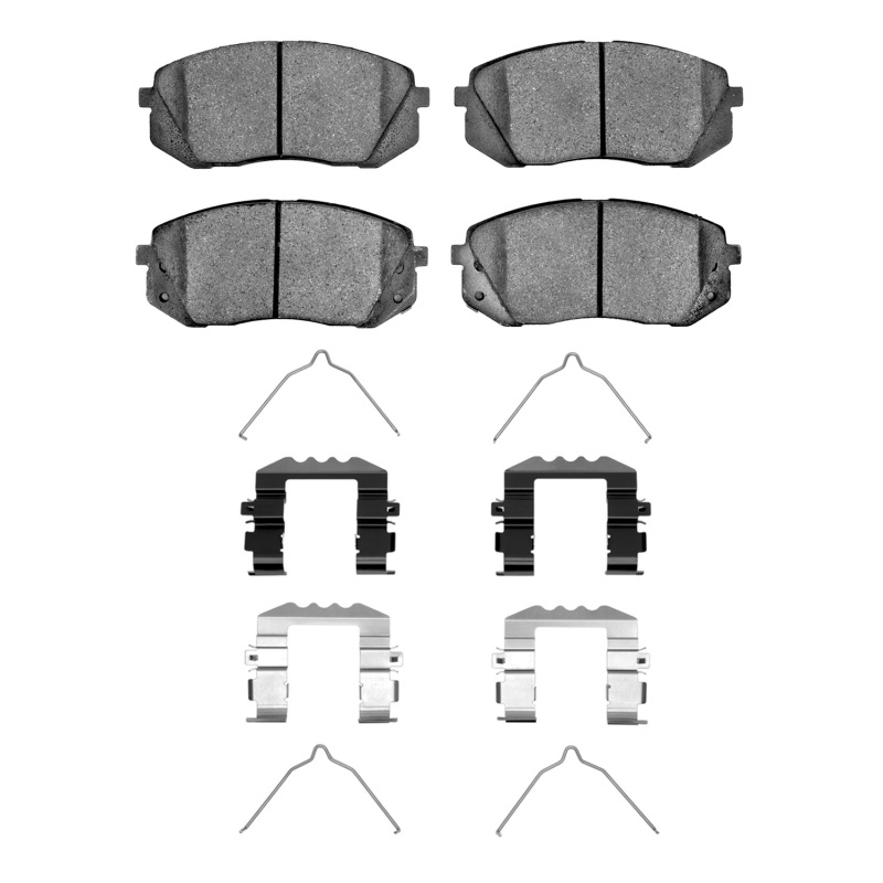Hyundai Sonata Brake Pads - Front - R1 Concepts - Ceramic - 2015